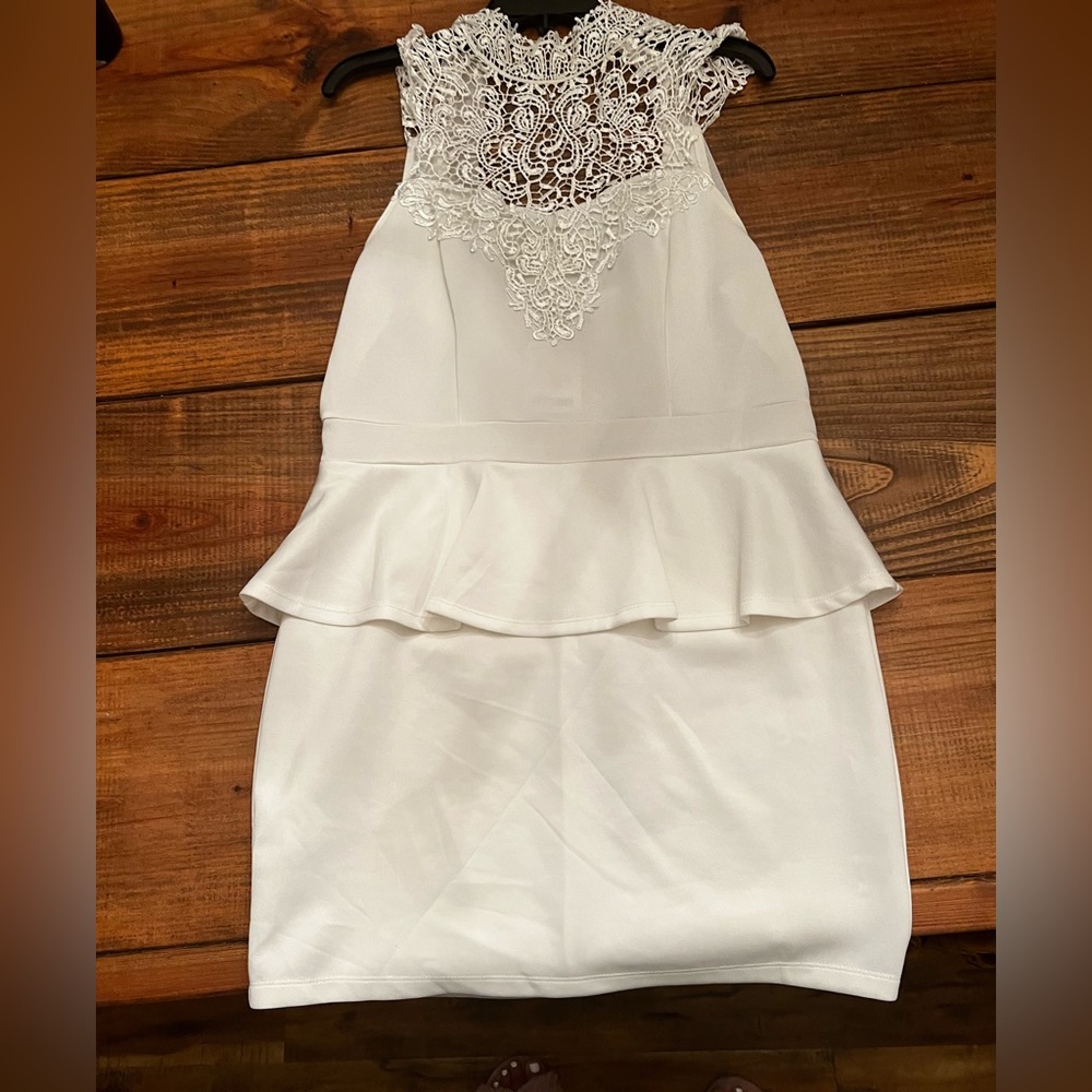 Brand new never worn white dress